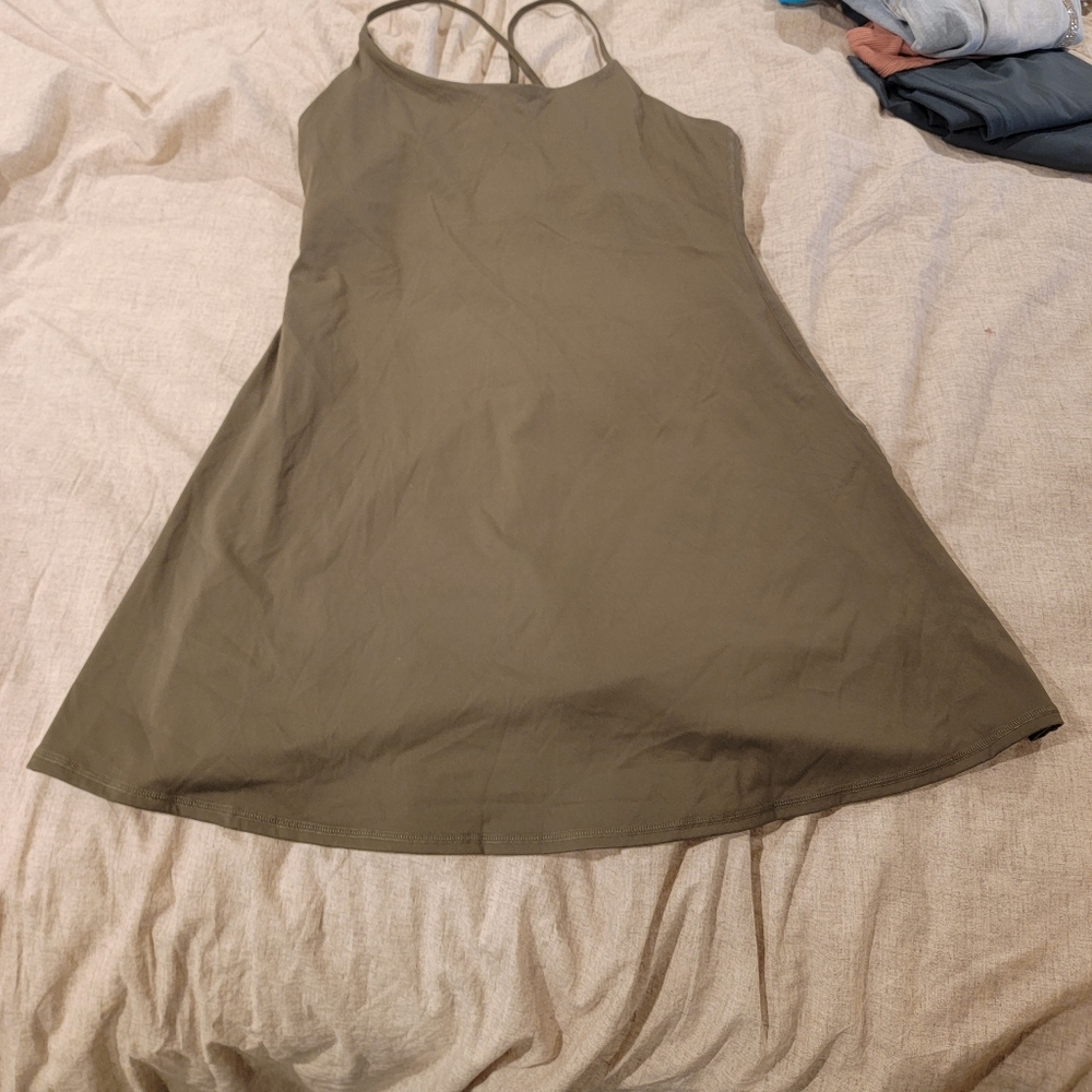 Halara dress green xl